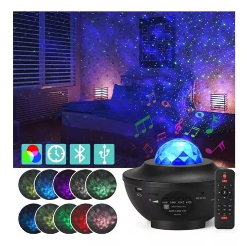 Proyector LED galaxia