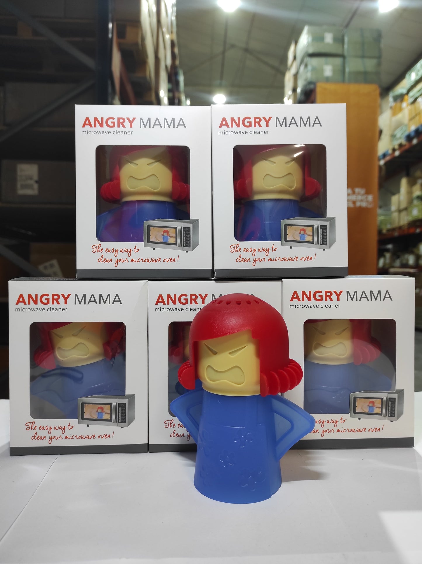 Limpiador de microondas Angry Mom